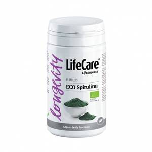 Life Care Life Impulse® Ökológiai Spirulina Tabletta - Szabályozza A Szervezet Funkcióit 45db 