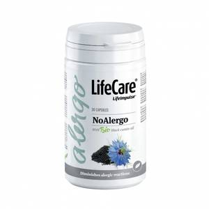 Life Care Life Impulse® NoAlergo Kapszula BIO Feketekömény-Olajjal - Csökkenti Az Allergiás Reakciókat 30db 