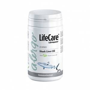 Life Care Life Impulse® Shark Liver Oil Kapszula BIO Cápa-Májolajjal - Immunstimuláns 30db 