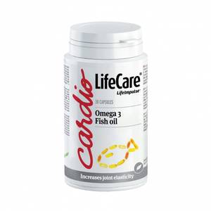Life Care Life Impulse® Omega 3 Kapszula BIO Halolajjal - Szív És Érrendszeri Védelem 30db 