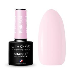 Claresa Pink - 504 Géllakk 5ml