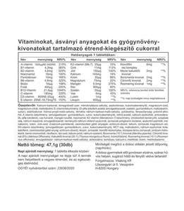 Vitaking Nicovit Multivitamin 30db 2