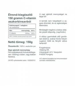 Vitaking C-Vitamin Aszkorbinsav Por 150g 1