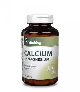 Vitaking Kalcium - Magnézium 100db 