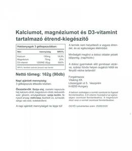 Vitaking Kalcium - Magnézium Citrát + D3-Vitamin 90db 2