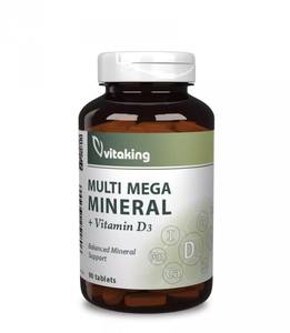 Vitaking Multi Mega Mineral - Ásványi Anyag Komplex 90db 