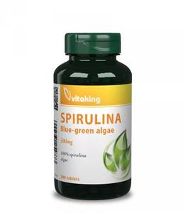 Vitaking Alga: Spirulina Tabletta 200db 