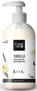 Crystal Nails Rich Vanilla Lotion 250ml 