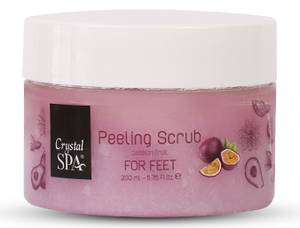Crystal Spa Peeling Scrub Passion Fruit For Feet - Lábradír 200ml 