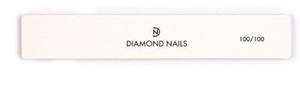 Diamond Nails Széles Fehér 100/100 Körömreszelő
