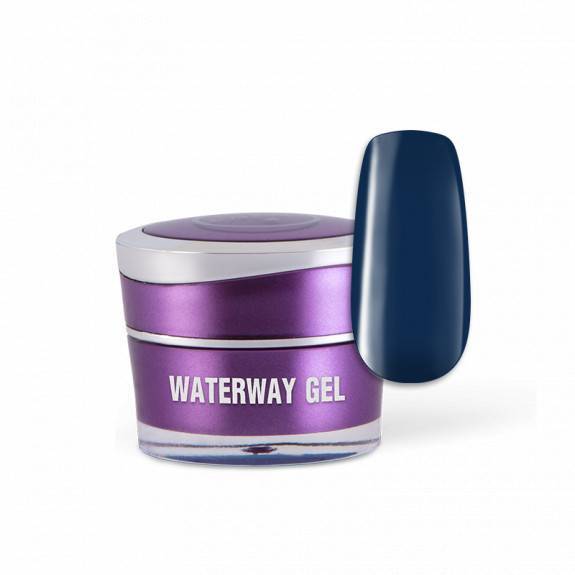 Perfect Nails Waterway Color Gel - Kék Magasan Pigmentált Fixálásmentes Zselé Waterway Technikához 5g 0