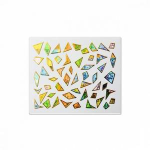 Perfect Nails Broken Glass Nail Stickers - PNDM23 Tiffany 