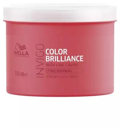 Wella Professionals  Invigo Color Brilliance Színfokozó Maszk - Normál, Vékonyszálú Hajra 500ml 0