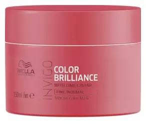 Wella Professionals  Invigo Color Brilliance Színfokozó Maszk - Normál, Vékonyszálú Hajra 150ml 