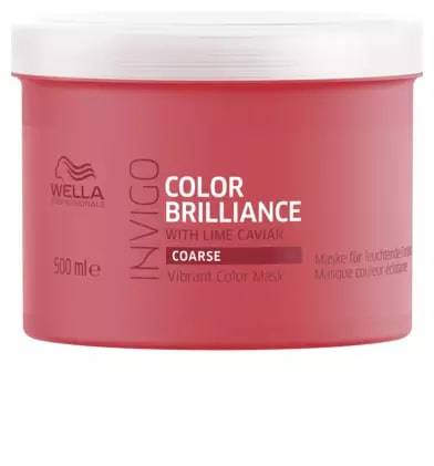 Wella Professionals  Invigo Color Brilliance Színfokozó Maszk - Vastagszálú Hajra 500ml 0