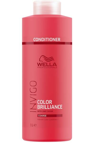 Wella Professionals  Invigo Color Brilliance Színfokozó Kondicionáló - Vastagszálú Hajra 1000ml 0