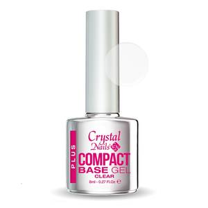 Crystal Nails Compact Base Gel Plus - Clear 8ml 
