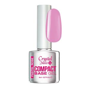 Crystal Nails Compact Base Gel Pastel Rose 8ml 