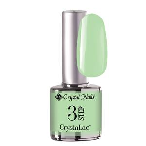 Crystal Nails 3 Step CrystaLac - 3S168 Jázmin Zöld 8ml Géllakk