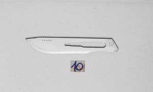 XS370161 ProSafe steril acél pedikűr késpenge #10 100db szike 0