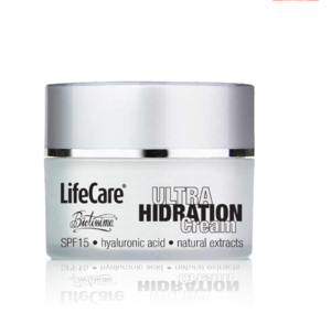 Life Care ULTRA hidratáló krém, SPF 15-el és hialuronsavval 50 ml 