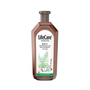 Life Care 3 az 1-ben sampon, tusfürdő és fürdőhab, panthenollal és PHYTOKOMPLEX mezei zsurlóval 500 ml 