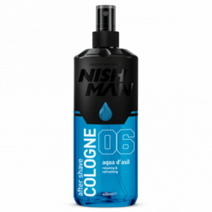 Nish Man After Shave Cologne, Aqua D' Asil - 400 ml 