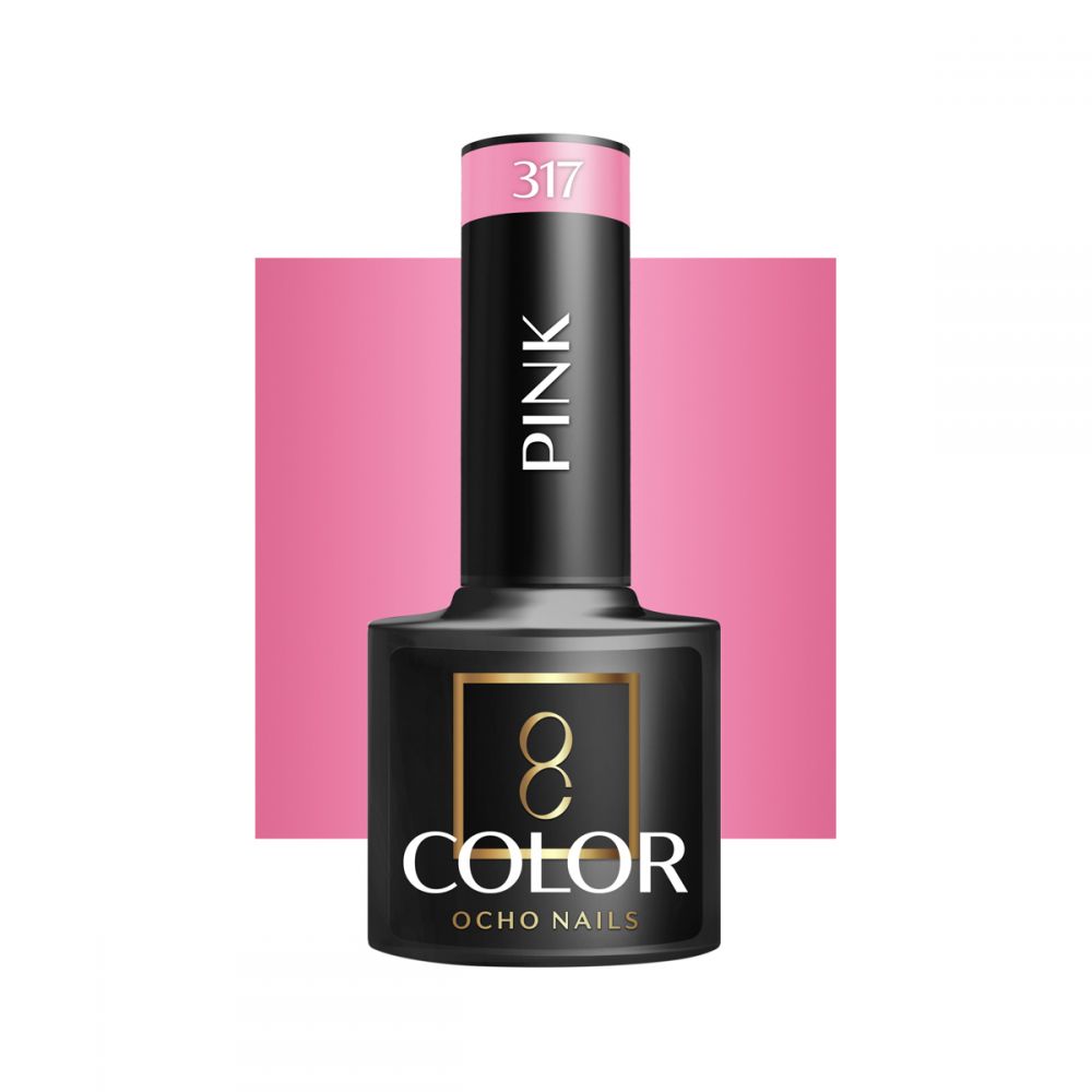Ocho Nails Hibrid Géllakk Rózsaszín 317 - 5 g 0