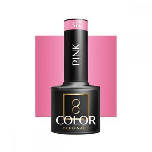 Ocho Nails Hibrid Géllakk Rózsaszín 317 - 5 g 0