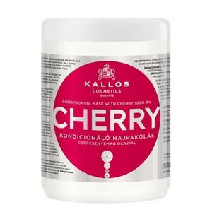 Kallos Kjmn Cherry Kondicionáló hajpakolás cseresznyemag olajjal 1000 ml  
