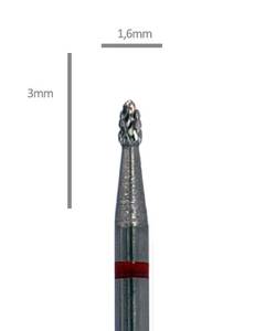 Aphro Nails Pro-Line Carbide Műköröm Csiszoló Fréz Lándzsa 1,6 mm 