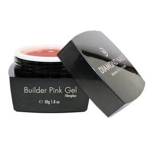 Diamond Nails Üvegszálas Builder - Pink 50g Építőzselé