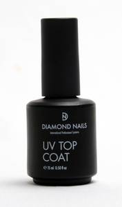Diamond Nails Uv Top Coat - Gyorsszárító Fedőlakk 15 ml  