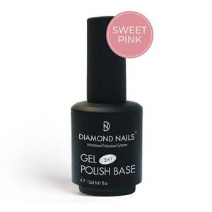 Diamond Nails Rubber Base - Sweet Pink 15ml 