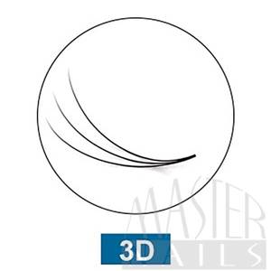 3D Műszempilla - 0,07 - 14mm Tincses Műszempilla 2