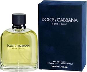 DOLCE & GABBANA Pour Homme Men Eau de Toilette 200ml férfi parfüm