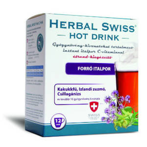  Herbal Swiss Hot Drink Forró Italpor C-Vitaminnal 12x 