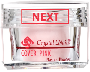 Crystal Nails Master Powder Cover Pink Next 28g Építő Porcelánpor
