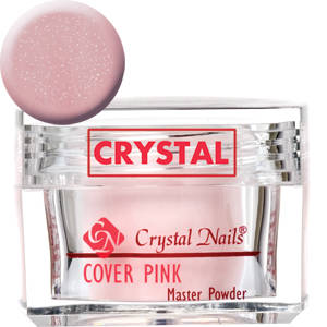 Crystal Nails Master Powder Cover Pink Crystal 28g Építő Porcelánpor