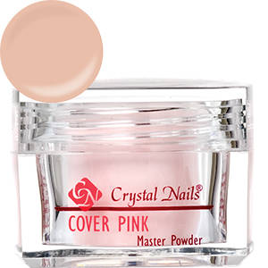 Crystal Nails Master Powder Cover Pink 100g Építő Porcelánpor