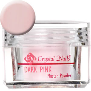 Crystal Nails Master Powder Dark Pink 28g Építő Porcelánpor