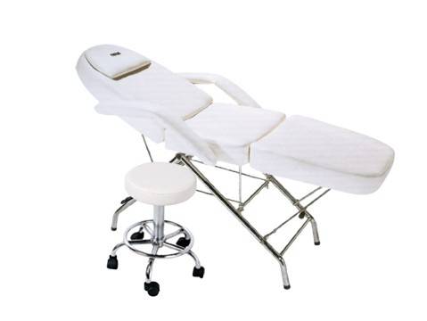 Stella SX-900 Kozmetikai Ágy + ülőke - Fehér kezelőágy 0