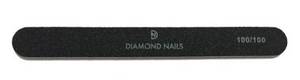 Diamond Nails Egyenes Fekete 100/100 
