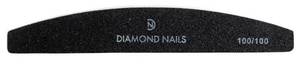 Diamond Nails Íves Fekete 100/100 Körömreszelő