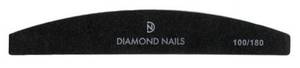 Diamond Nails Íves Fekete 100/180 Körömreszelő