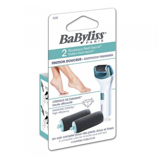 BaByliss BAF22E Sarokcsiszoló pótfej (lágy) - 2 db/doboz  sarok ápoló 0