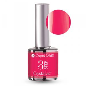 Crystal Nails 3 Step CrystaLac - 3S24 Neon Pink 8ml Géllakk