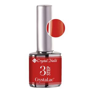 Crystal Nails 3 Step CrystaLac - 3S53 Vörös Démon 8ml Géllakk