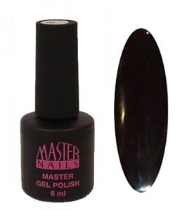 Master Nails MN 6 ml Gel Polish: 47 - Fekete gél lakk