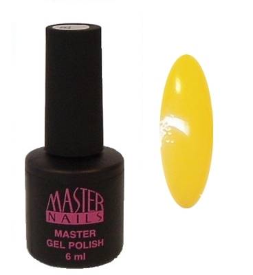 Master Nails MN 6 ml Gel Polish: 54 - Napsárga gél lakk 0